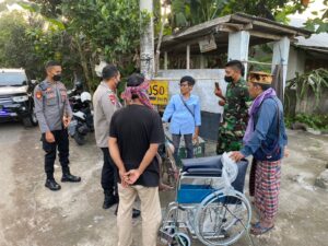 Kapolres Loteng dan Dandim 1620 Loteng Bersama TAC Santuni Penyandang Disabilitas