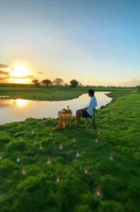 ‘Viral’ Destinasi Wisata Savana Bale Repok Bendungan Batujai Lombok Tengah