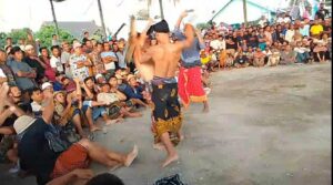 Perayaan HUT RI ke-77 Pemdes Barejulat Adakan Festival Budaya Peresean