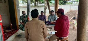 Komsos Babinsa Kabul Warga Dihimbau Waspada Bencana Hidrometeorologi Saat Musim Penghujan