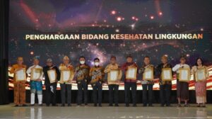 BANDARA LOMBOK KEMBALI RAIH PREDIKAT BANDAR UDARA SEHAT DARI KEMENTERIAN KESEHATAN