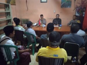 Tingkatkan keamanan menjelang tahun baru 2023 pemerintah desa pengenjek panggil semua kadus