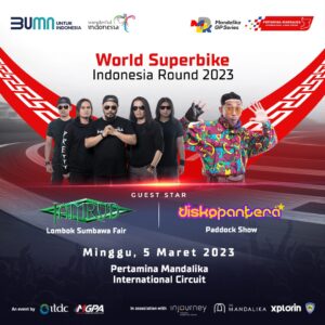 Band Jamrud dan Artis Ibu Kota Akan Meriahkan WSBK Mandalika 2023