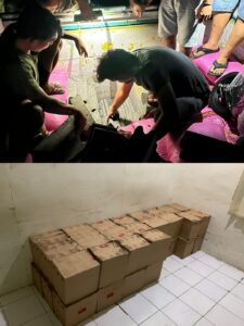 Polisi Amankan Ratusan Botol Miras di Sumbawa