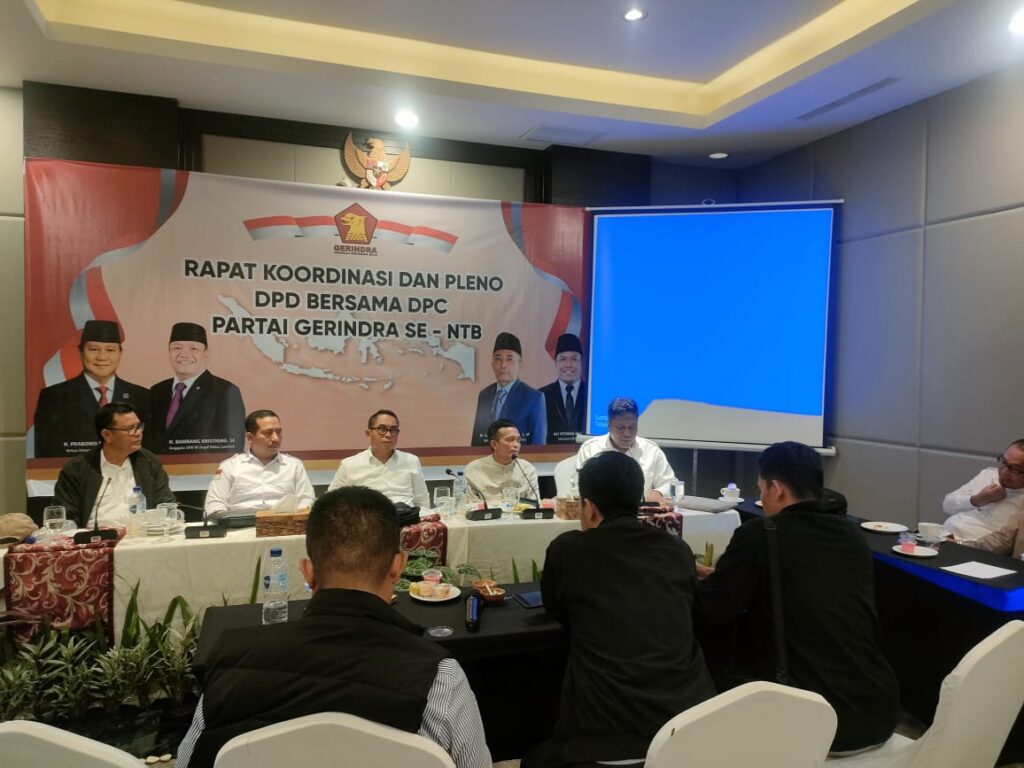 Pemilu 2024, Partai Gerindra Targetkan 11 Kursi DPRD NTB