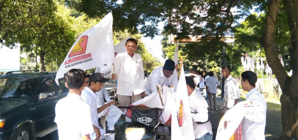 Pathul Bahri Pimpin Partai Gerindra NTB Daftar ke KPU