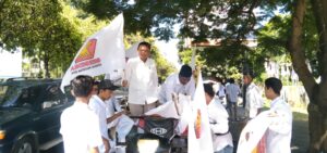 Pathul Bahri Pimpin Partai Gerindra NTB Daftar ke KPU