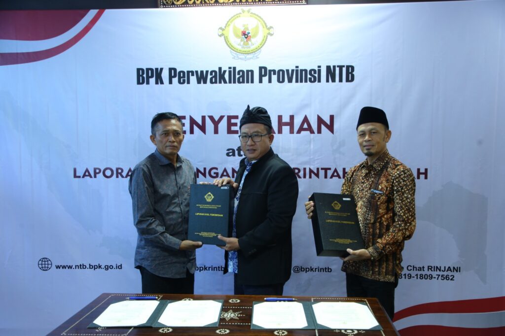 Lombok Tengah Kembali Raih Predikat Opini Wajar Tanpa Pengecualian