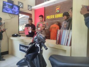 Seorang Pria Di Gunungsari Nekat Curi Motor Tetangganya Sendiri