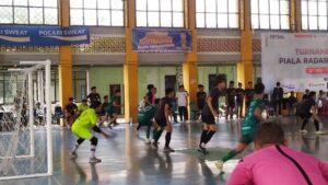 Tim Futsal Bank NTB Syariah Raih Juara Futsal Piala Radar Lombok 2023