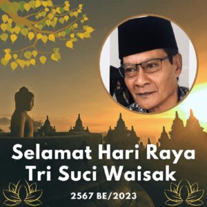 Bacaleg PDIP Dapil I Tanjung, M. Nasahar SAg: Selamat Hari Raya Waisak 2567 BE/2023