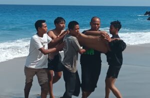 Pelajar SMAN 1 Gerung Tewas di Pantai Setangi Lombok Utara