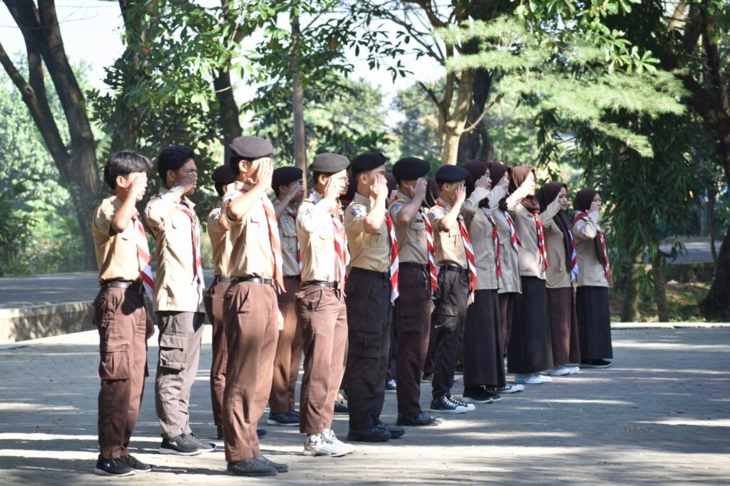 Latih Saka Tagana Tangguh Bencana, Dinsos NTB dan Kwartir Pramuka Mataram Gelar Bintek