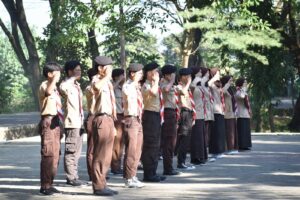 Latih Saka Tagana Tangguh Bencana, Dinsos NTB dan Kwartir Pramuka Mataram Gelar Bintek