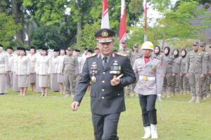 Seru dan Khidmat Polda NTB Rayakan HUT Bhayangkara ke-77 di Kantor Gubernur NTB