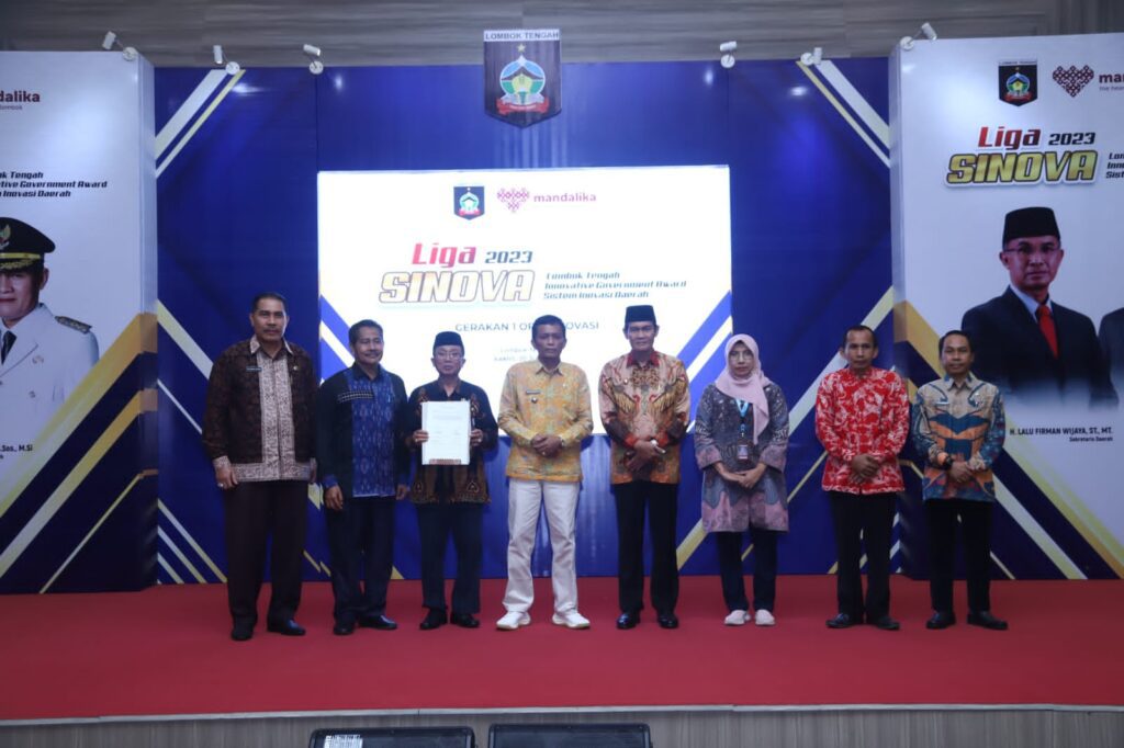 Bupati Lombok Tengah Launching Liga Sinova, Gerakan 1 OPD 1 Inovasi