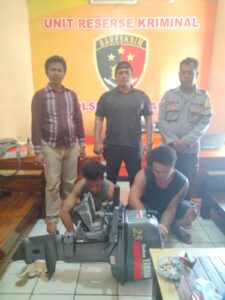 Polisi Ringkus Pencuri Mesin Perahu Milik Hotel Whales