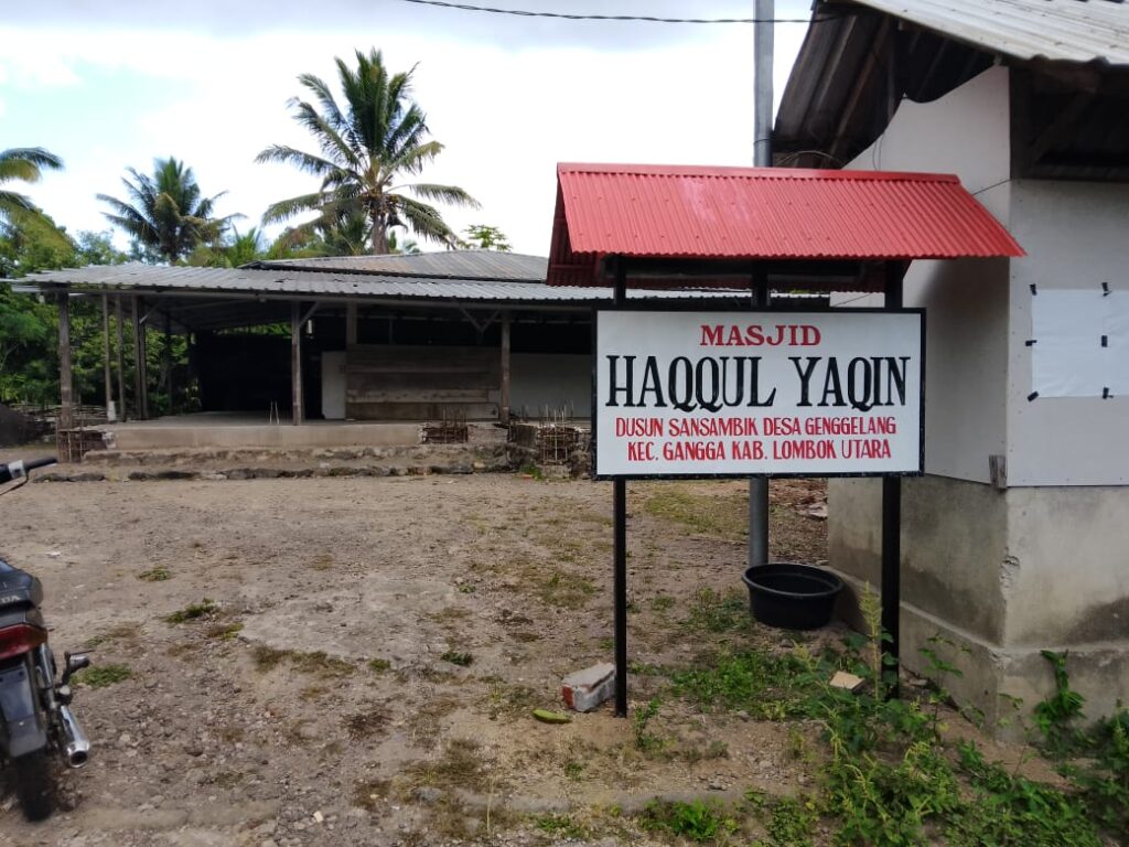Kondisi Masjid Haqqul Yaqin Dusun Sansambik Memprihatinkan, Dewan Anggarkan di APBD Perubahan 2023