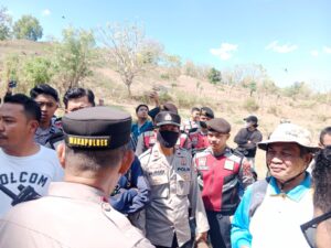 Kericuhan Terjadi Saat Pengukuran Tanah Di Dekat Pabrik Porang