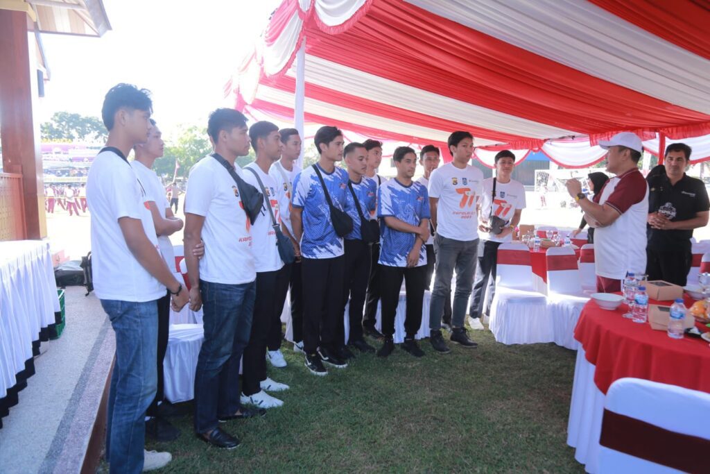 Atlit Volleyball NTB Melaju Ke Babak 16 Besar Kapolri Cup 2023