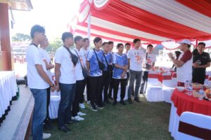 Atlit Volleyball NTB Melaju Ke Babak 16 Besar Kapolri Cup 2023