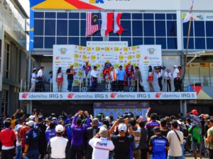 Putri Diwati Beri Pesan Ke Arai Setelah Juara 1 ARRC UB150 di Sirkuit Mandalika