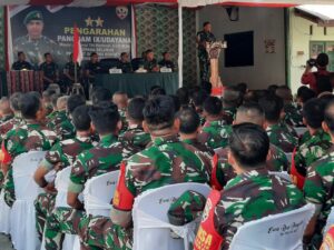 Perkuat Sinergi dan Koordinasi TNI, Pangdam IX/Udayana Kunjungi Makodim Loteng
