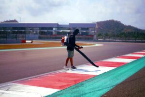 Jelang MotoGP 2023, Sirkuit Mandalika Ganti Warna