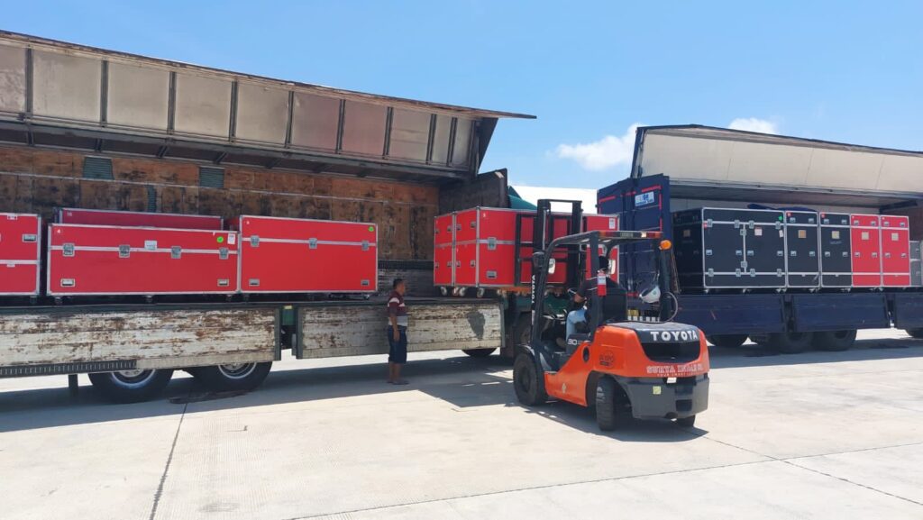 Logistik MotoGP 2023 Dari Barcelona Tiba Di Sirkuit Mandalika
