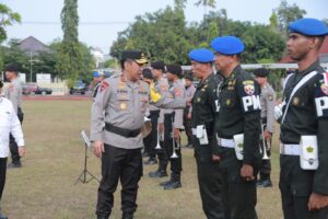 Kapolda NTB Pimpin Apel Gelar Pasukan Pengamanan MotoGP 2023