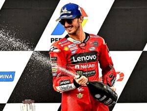 Francesco “Pecco” Bagnaia Podium 1 MotoGP Mandalika 2023