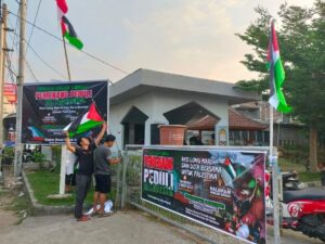 Galang Donasi dan Aksi Longmarch, Bentuk Solidaritas Warga Pemenang ke Palestina