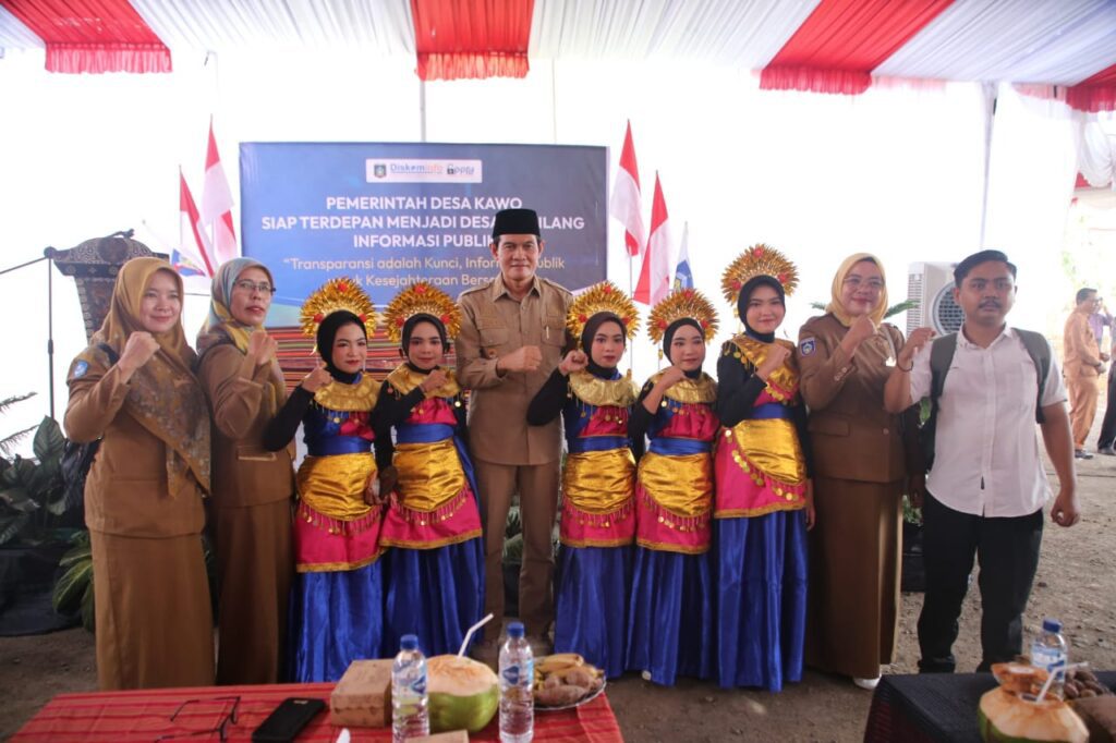 Desa Kawo Wakili NTB dalam Apresiasi Keterbukaan Informasi Publik Desa Tingkat Nasional Tahun 2023