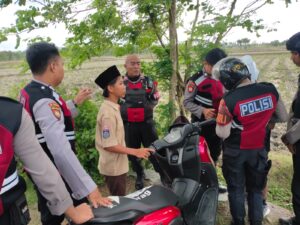 Polres Loteng Laksanakan Patroli Gabungan Cegah Tawuran Antar Pelajar