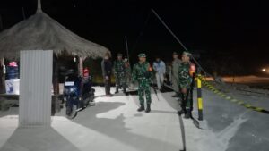 Koramil Dan Polsek Prabarda Gelar Patroli Dialogis Selaber Wilayah Kawasan