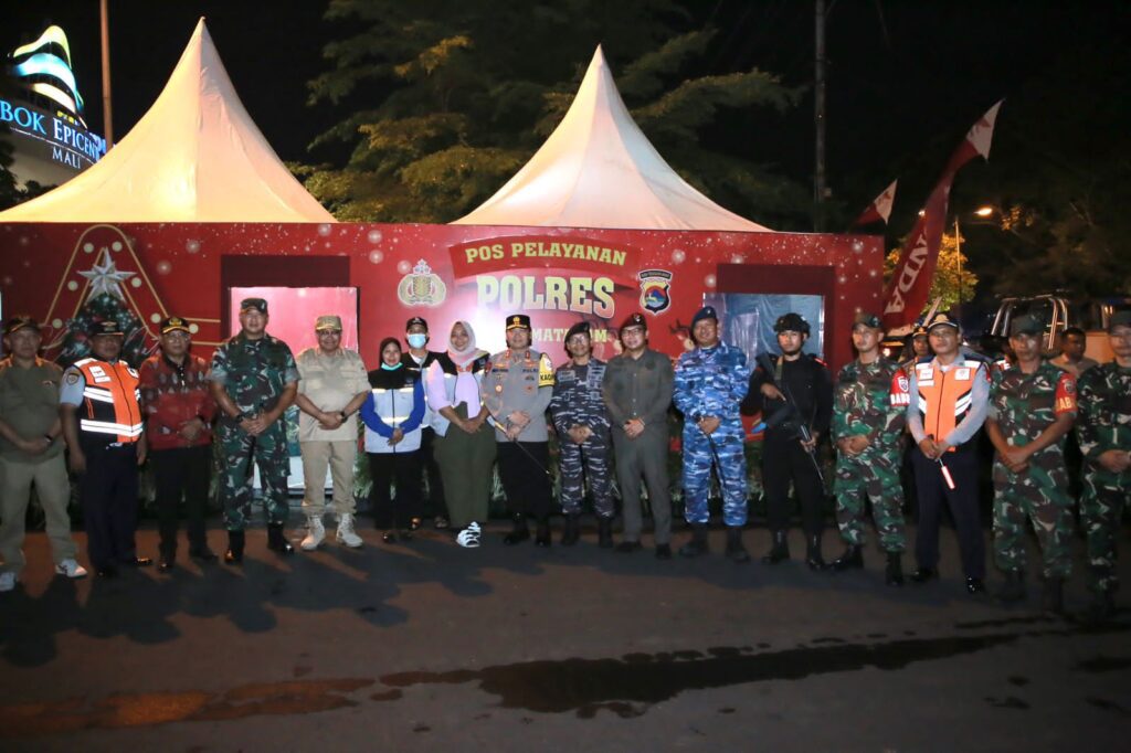 Polda NTB Gelar Patroli 3 Pilar Pengamanan Natal 2023