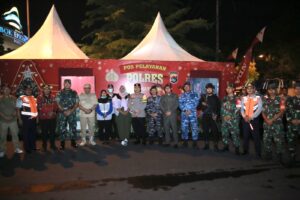 Polda NTB Gelar Patroli 3 Pilar Pengamanan Natal 2023