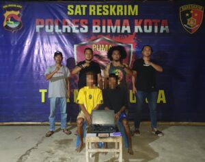 Bobol Sekolah, Dua Remaja Dibekuk Tim Puma 1 Polres Bima Kota