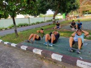 Dua Calon Secapa AD Kodim 1620/Loteng Mulai Di Gembleng