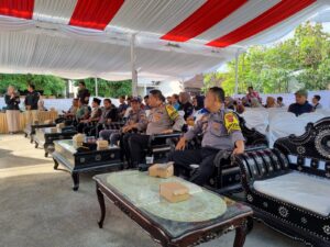Polres Loteng Berikan Pengamanan Simulasi Pemungutan dan Pengitungan Suara Pemilu 2024