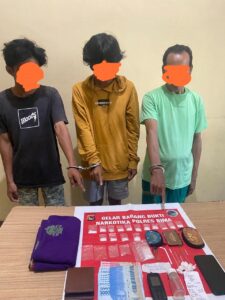 Miliki Sabu-Sabu Siap Edar, Tiga Pria ini Diamankan Tim Opsnal Satreskoba Polres Bima