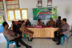 Sambang Desa, Polsubsektor Daru Imbau Masyarakat  Jaga Harkamtibmas Pasca Pemilu