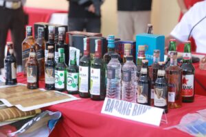 Berbagai Jenis Miras Berhasil Disita Ditresnarkoba Polda NTB