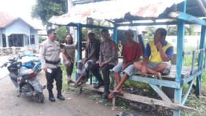 Polsek Woha Laksanakan Patroli Sore Menjelang Berbuka Puasa