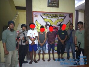 Diduga Curi Mesin Air, Polisi Bekuk Empat Pelaku