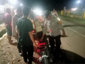 Antisipasi Peredaran Narkoba dan Senpi Rakitan, Polsek Bolo Gelar Razia dan Sweeping