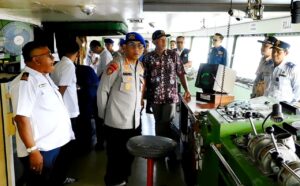 Pastikan Mudik Berjalan Lancar, Polairud Polda NTB Cek Pelabuhan dan Kapal