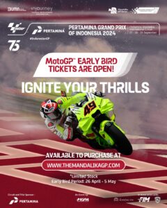Tiket MotoGP 2024 Sudah Mulai Dijual, Diskon Hingga 50 Persen