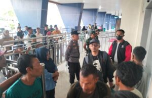 Pastikan Arus Mudik Aman Polsek KP3 Intensif Patroli di Bandara SMS Bima
