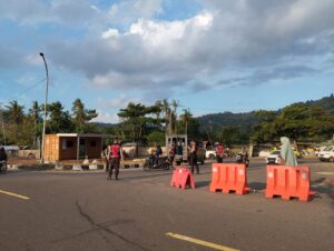 Cegah Kecelakaan dan Guankamtibmas Jelang Pilkada, Patmor Polres Bima Gelar Gatur Lalin